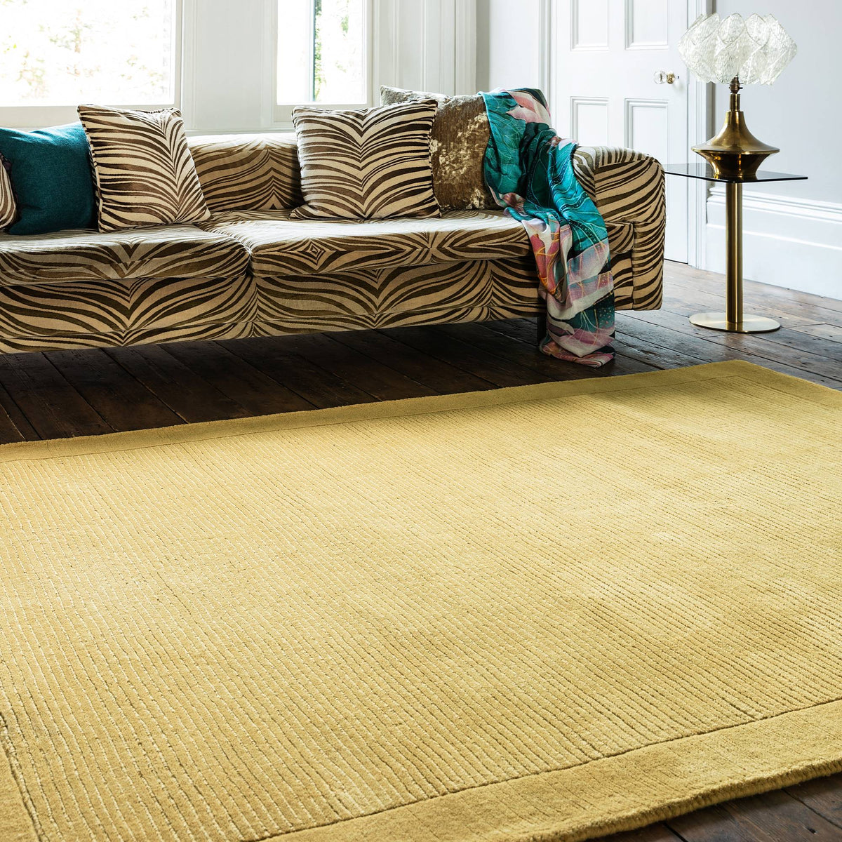 York Yellow Rug