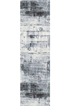 Galleria Rug - Abstract Grey 63378 6656 -  80 x 150 cm (2'8" x 5')
