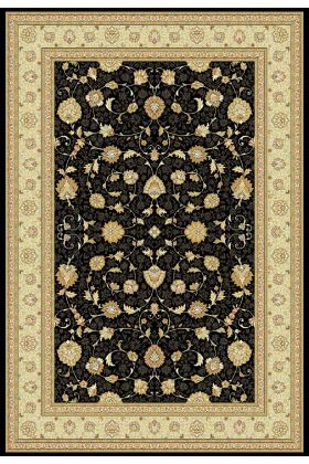 Noble Art Traditional Persian Style Rug - Black Beige 6529/090-135x200
