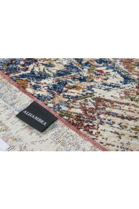 Alhambra Traditional Rug - 6504b red/red -  200 x 290 cm (6'7" x 9'6")