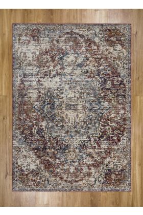 Alhambra Traditional Rug - 6504b red/red -  300 x 500 cm