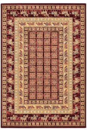 Noble Art Traditional Pazyryk Rug - Red 65106/390