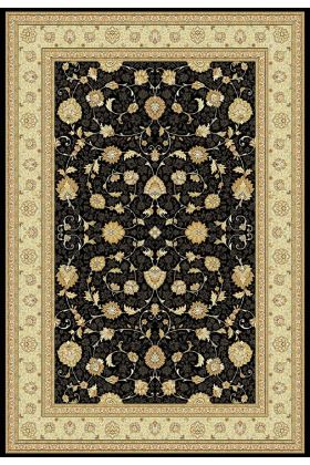 Noble Art Traditional Persian Style Rug - Black Beige 6529/090-135x200