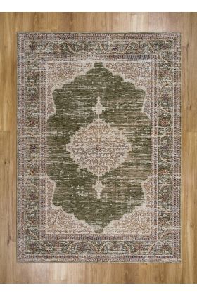 Alhambra Traditional Rug - 6594b ivory/green -  200 x 290 cm (6'7" x 9'6")