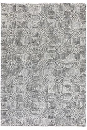 Camden Rug - Black / White -  200 x 300 cm (6'7