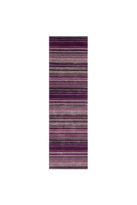 Carter Stripe Rug - Berry-200 x 285 cm - 6ft7in x 9ft4in