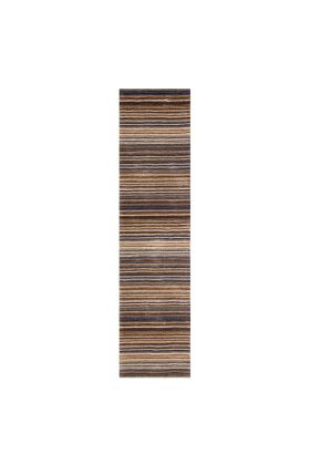 Carter Stripe Rug - Natural -  Runner 60 x 230 cm