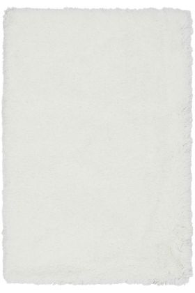 Cascade Shaggy Rug - Powder White -  65 x 135 cm (2'2" x 4'5")