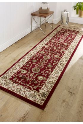 Kendra Traditional Rug - Ispahan Red 137R-Runner 68 x 235 cm