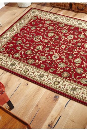 Kendra Traditional Rug - Ispahan Red 137R-200 x 285 cm