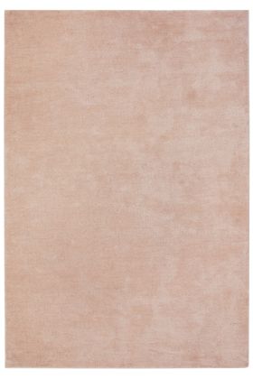 Milo Soft Plain Rug - Pink -  160 x 230 cm (5'3" x 7'7")