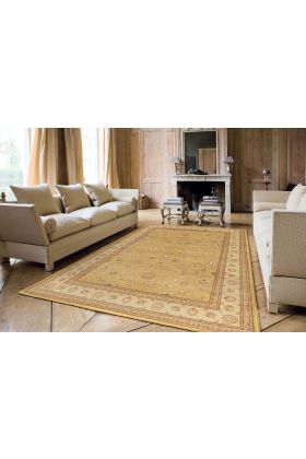 Noble Art Traditional Persian Style Rug - Gold Beige Cream 6529/790-80x160