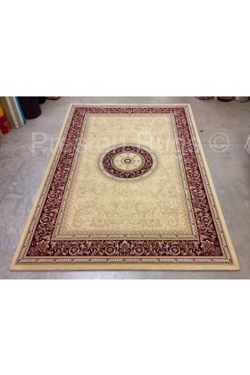 Noble Art Traditional Persian Style Rug - Beige Cream Red 6572/191-240 x 340 cm (7'10