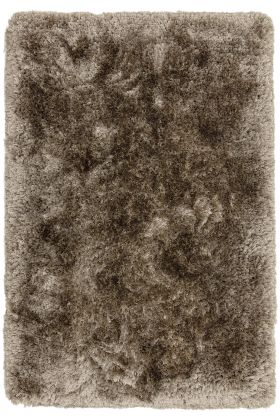 Plush Shaggy Rug - Taupe -  160 x 230 cm (5'3" x 7'7")