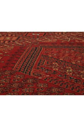 Royal Classic Traditional Afghan Design Red Rug - 635 R-Runner 68 x 235 cm