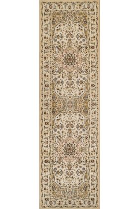Royal Classic Traditional Persian Design Ivory Beige Rug - 217 W-Runner 68 x 235 cm