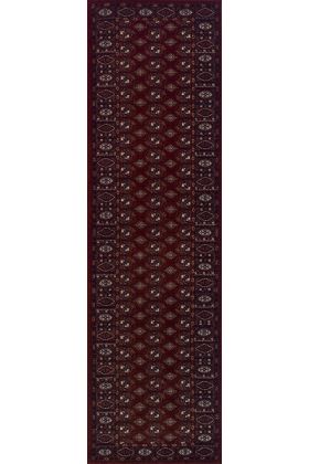 Royal Classic Traditional Bokhara Design Red Rug - 537 R