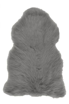 British Sheepskin Rug  - Slate Grey-Quad Skin