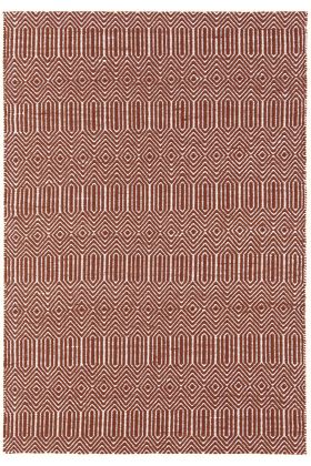 Sloan Flatweave Rug - Marsala -  160 x 230 cm (5'3" x 7'7")