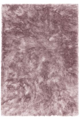 Whisper Shaggy Rug - Pink -  160 x 230 cm (5'3" x 7'7")