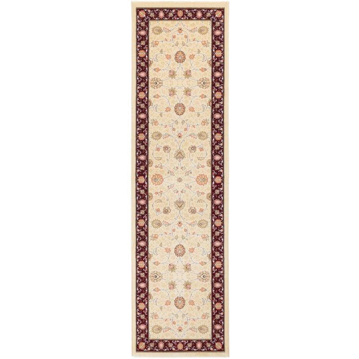 Noble Art Traditional Persian Style Rug - Beige Cream Red 6529/191-Runner 67x240