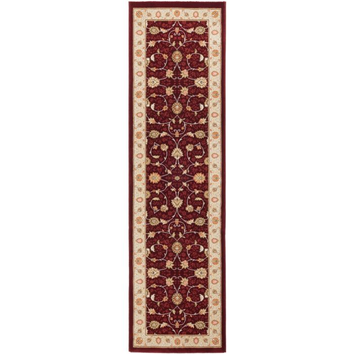 Noble Art Traditional Persian Style Rug - Red Beige Cream 6529/391-Runner 67x330