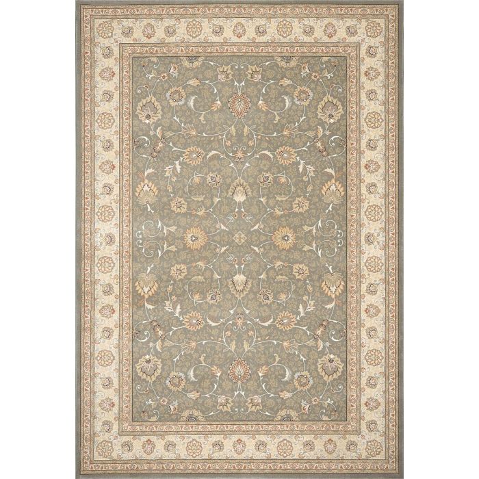 Noble Art Traditional Persian Style Rug - Green Beige Cream 6529/491-80x160