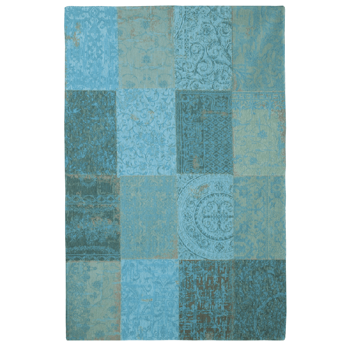 New Vintage Azur 8015 Rug by Louis de Poortere-140 x 200 cm (4'7