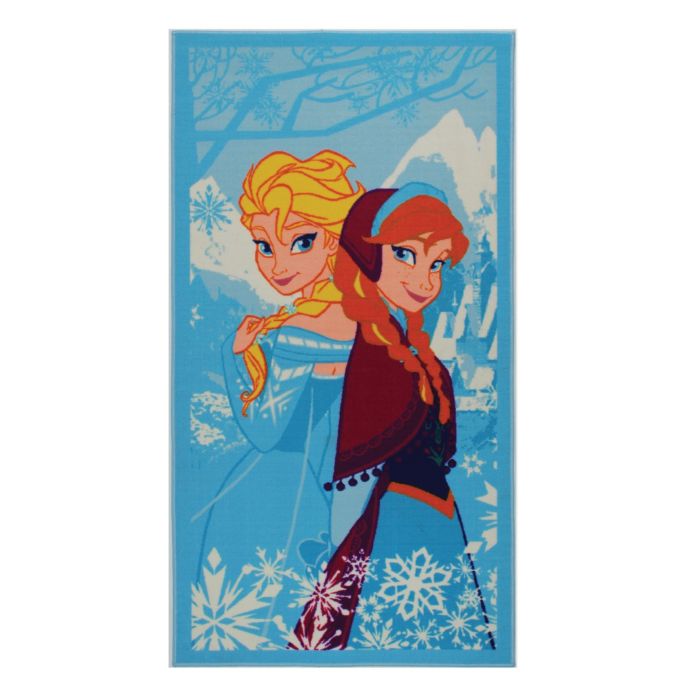 Official Disney's Frozen Children's Rug - 80 x 120 cm