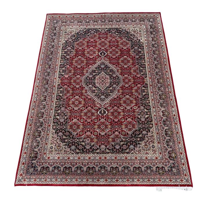 Indo Tabriz Rug in Red - 173 x 244 cm