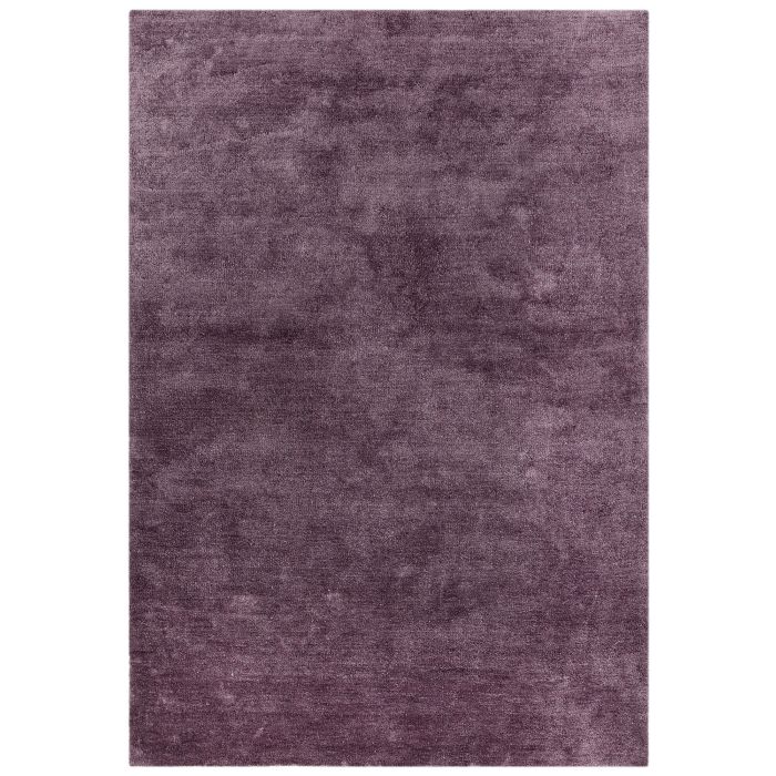 Milo Soft Plain Rug - Purple -  120 x 170 cm (4' x 5'7