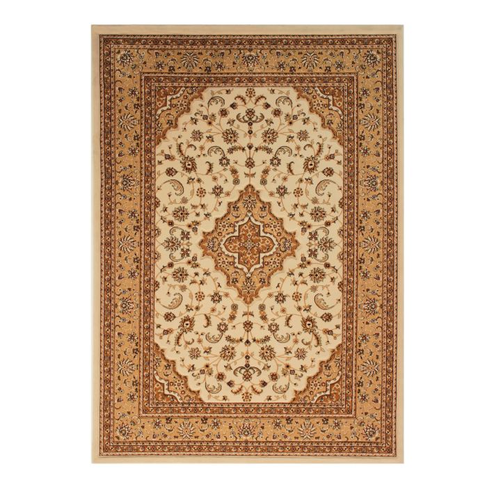 Ottoman Temple Rug - Cream -  Runner 60 x 230 cm