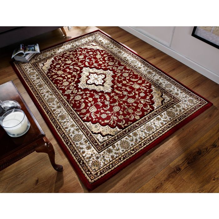 Ottoman Temple Rug - Red -  160 x 230 cm (5'3
