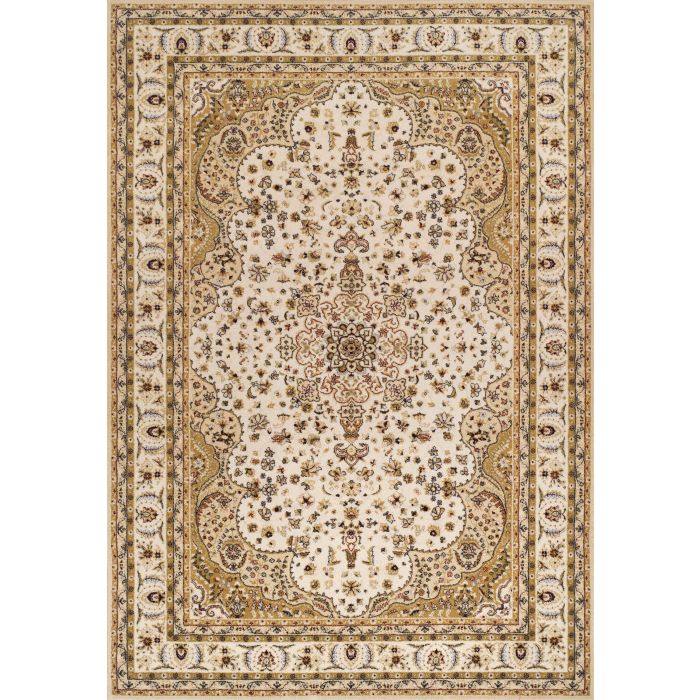 Royal Classic Traditional Persian Design Ivory Beige Rug - 217 W-80 x 150 cm (2'8