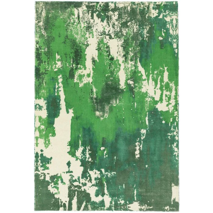 Saturn Abstract Rug - Green -  160 x 230 cm (5'3