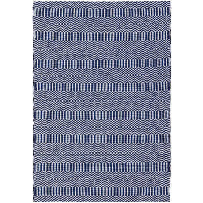 Sloan Flatweave Rug - Blue -  100 x 150 cm (3'3